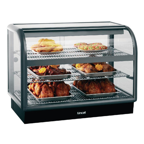 Lincat Seal 650 Curved Front Heated Display Unit C6H/100B - M870