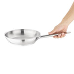 Vogue Stainless Steel Frying Pan 24cm - M925