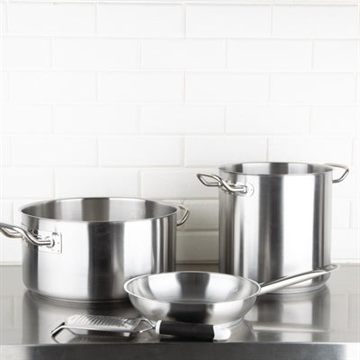 Vogue Stainless Steel Frying Pan 24cm - M925