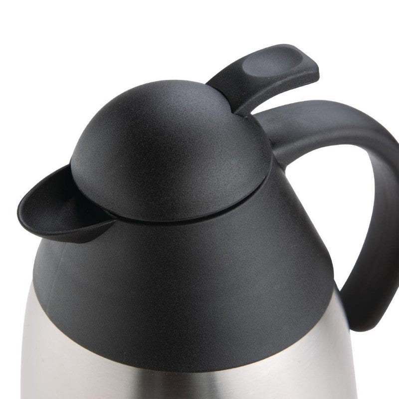 Olympia Insulated Hot Water Jug 1.5Ltr | Stainless Steel Vacuum Flask DL162