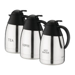Olympia Insulated Hot Water Jug 1.5Ltr | Stainless Steel Vacuum Flask DL162