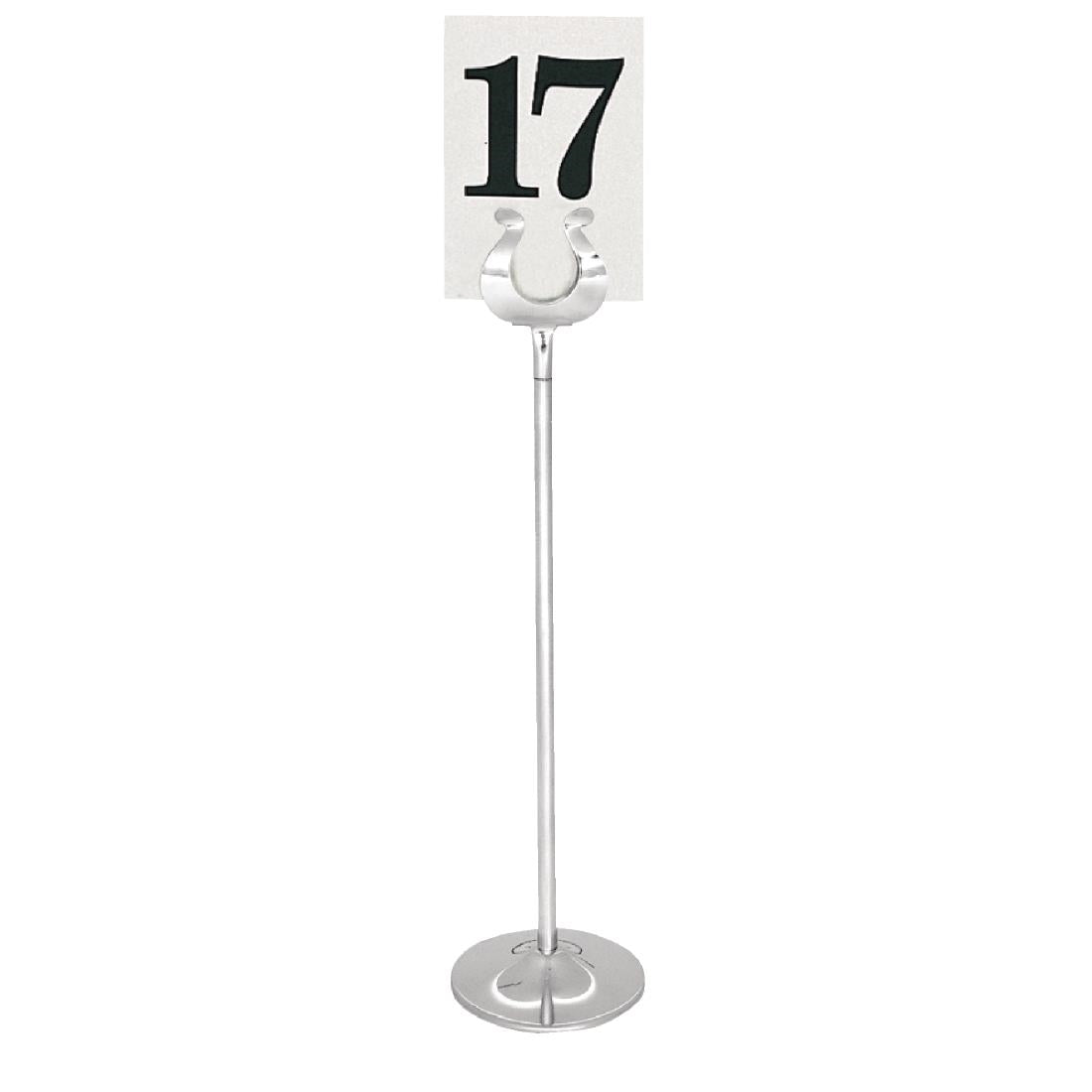 Olympia Stainless Steel Table Number Stand 305mm - P344