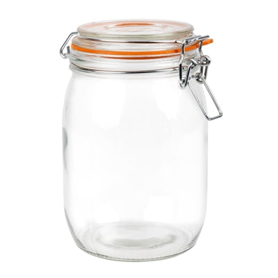 Vogue Clip Top Preserve Jar 1000ml - P492