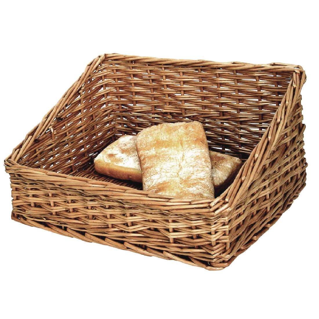 Olympia Bread Display Wicker Basket 360mm - P755