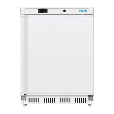 Polar C-Series Undercounter Fridge White 150Ltr - PC001