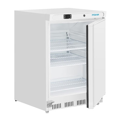 Polar C-Series Undercounter Fridge White 150Ltr - PC001