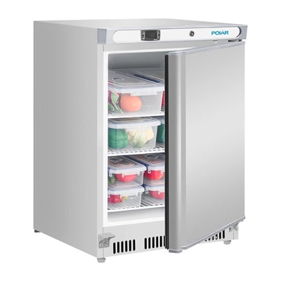 Polar C-Series Undercounter Fridge Stainless Steel 150Ltr - PC002