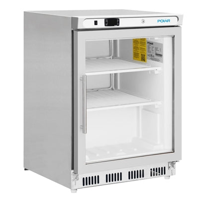 Polar C-Series Undercounter Display Freezer 129Ltr - PC008