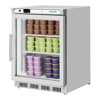 Polar C-Series Undercounter Display Freezer 129Ltr - PC008