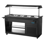 Polar G-Series Refrigerated Buffet Bar in Black - PG007