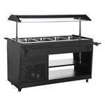 Polar G-Series Refrigerated Buffet Bar in Black - PG007