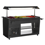 Polar G-Series Refrigerated Buffet Bar in Black - PG007