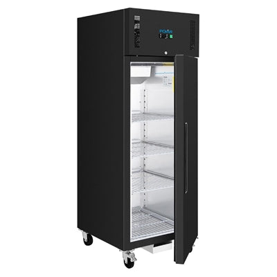 Polar G-Series Upright Fridge Black 600Ltr - PG020