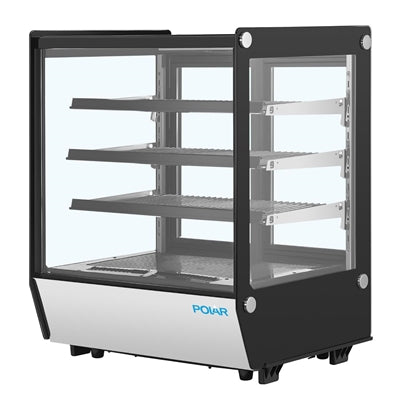 Polar G-Series Square Glass Countertop Display Fridge 145Ltr - PG024