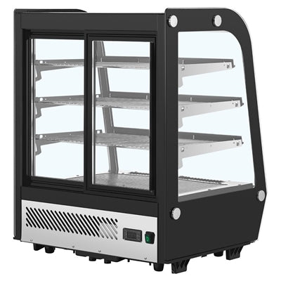 Polar G-Series Rounded Glass Countertop Display Fridge 145Ltr - PG026