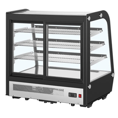 Polar G-Series Rounded Glass Countertop Display Fridge 185Ltr - PG027