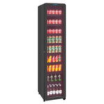 Polar G-Series Slimline Display Fridge Black - PG049
