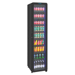Polar G-Series Slimline Display Fridge Black - PG049