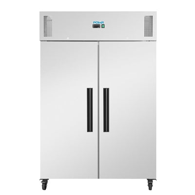 Polar G-Series Forced Air Double Door Upright Freezer 1200Ltr - PG595