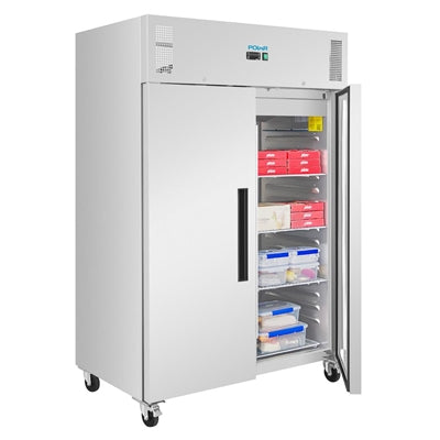 Polar G-Series Forced Air Double Door Upright Freezer 1200Ltr - PG595