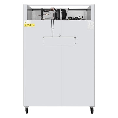 Polar G-Series Forced Air Double Door Upright Freezer 1200Ltr - PG595