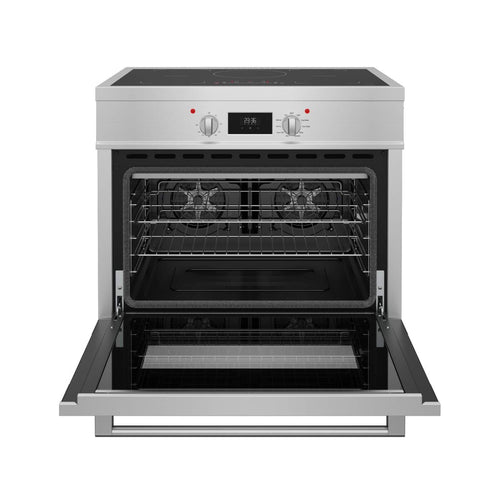 Commercial Stainless Steel Induction Range Cooker with 5 Zone Hob, 120L Oven, Air Fry & Rotisserie 895 x 620 x 884–914mm - ALTAY700