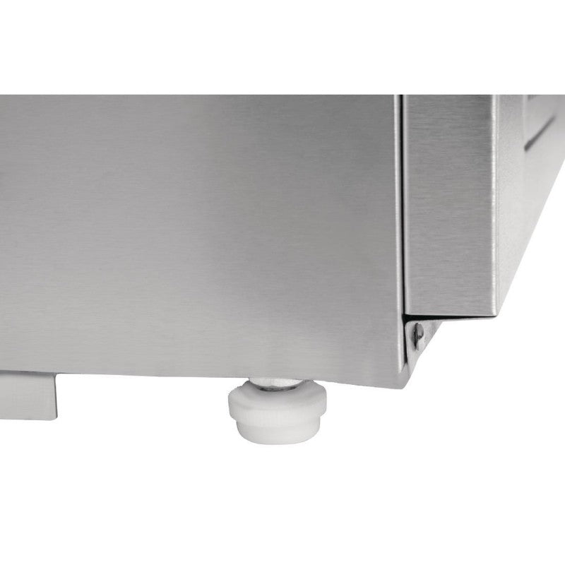 Polar G603 Refrigerated Pizza Prep Counter 288Ltr | 2 Door Marble Top Pizza Fridge