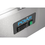Polar G603 Refrigerated Pizza Prep Counter 288Ltr | 2 Door Marble Top Pizza Fridge