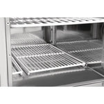 Polar G605 Refrigerated Pizza and Salad Prep Counter 390Ltr | 3 Door Pizza Fridge