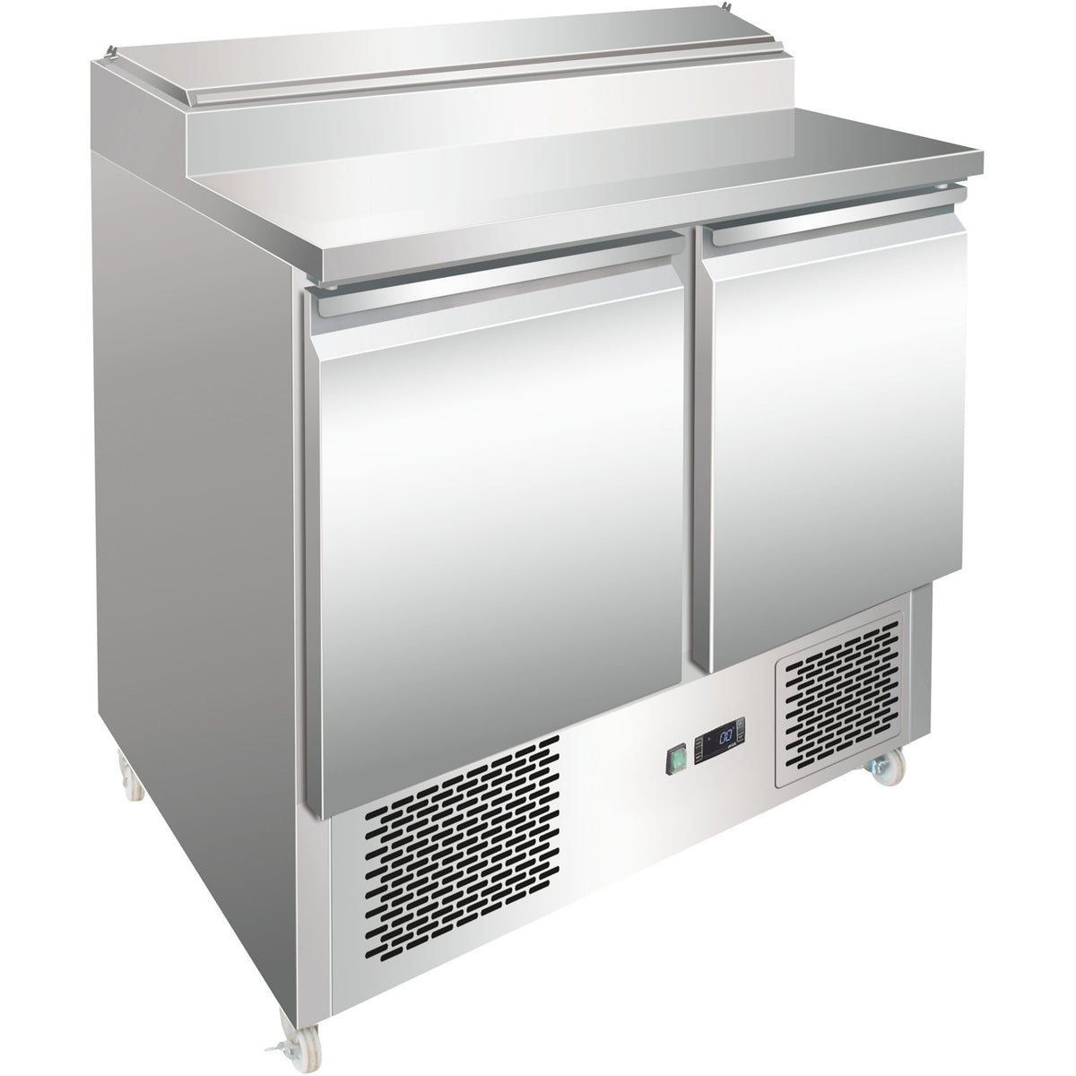 Refrigerated Prep Table 2 doors Sandwich top 5xGN1/6 - THPS200