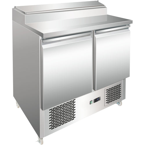 Refrigerated Prep Table 2 doors Sandwich top 5xGN1/6 - THPS200