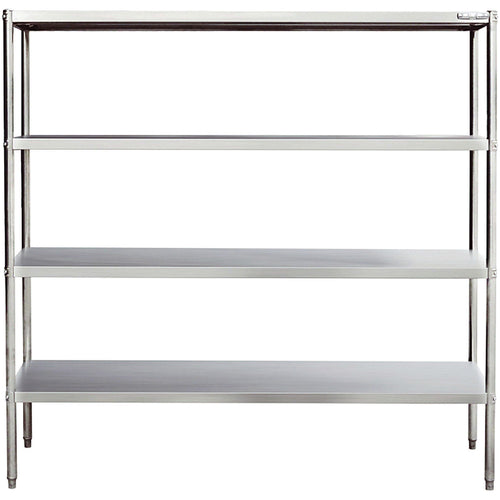 Professional Heavy Duty Shelving Unit Stainless steel Width 2000mm Depth 500mm 4 shelves - THSS2050