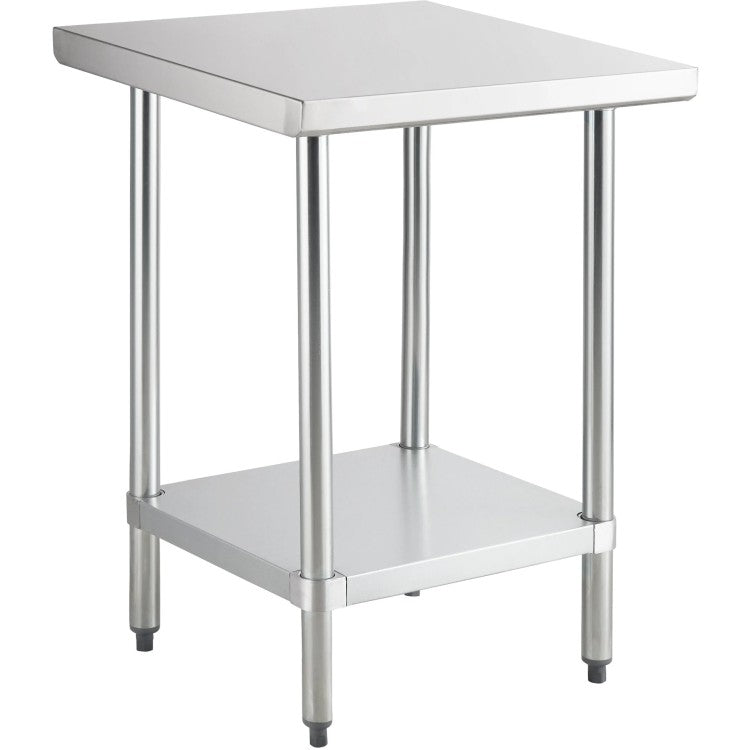 Commercial Stainless Steel Work Table with Bottom Shelf WT6060G 600×600×900mm