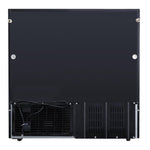 HOST Black Beer Cooler Double Hinged Door 850mm HOST1217DH