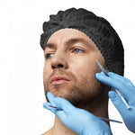 Disposable Mob Cap Hair Nets Food & Kitchen Grade | Pack of 100 | Blue or Black
