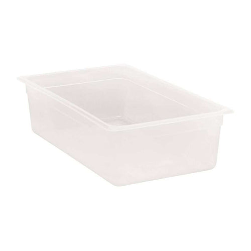 GN 1/1 Polypropylene Gastronorm Pan 150mm | Genware PP11-150