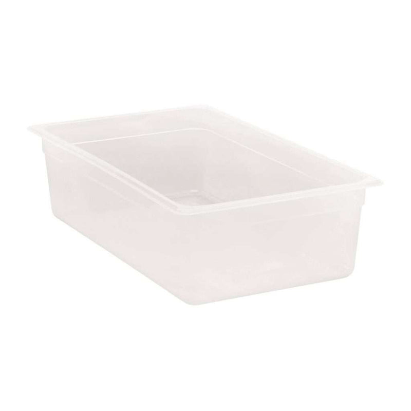 GN 1/1 Polypropylene Gastronorm Pan 150mm | Genware PP11-150