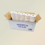 80x80mm BPA Free Thermal Till Rolls 58gsm 68.8m | Box of 20 | Bulk POS Supply
