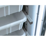Contender 600L Fish Fridge Bundle - 7 FREE Storage Trays, LED Lit