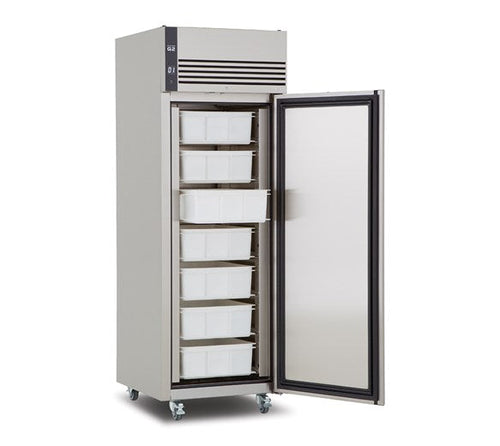 Foster EcoPro EP700 600L Stainless Steel Fish Fridge with Castors and 7 Trays