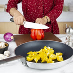 Vogue Aluminium Non-stick Teflon Induction Frying Pan 32cm - HT982