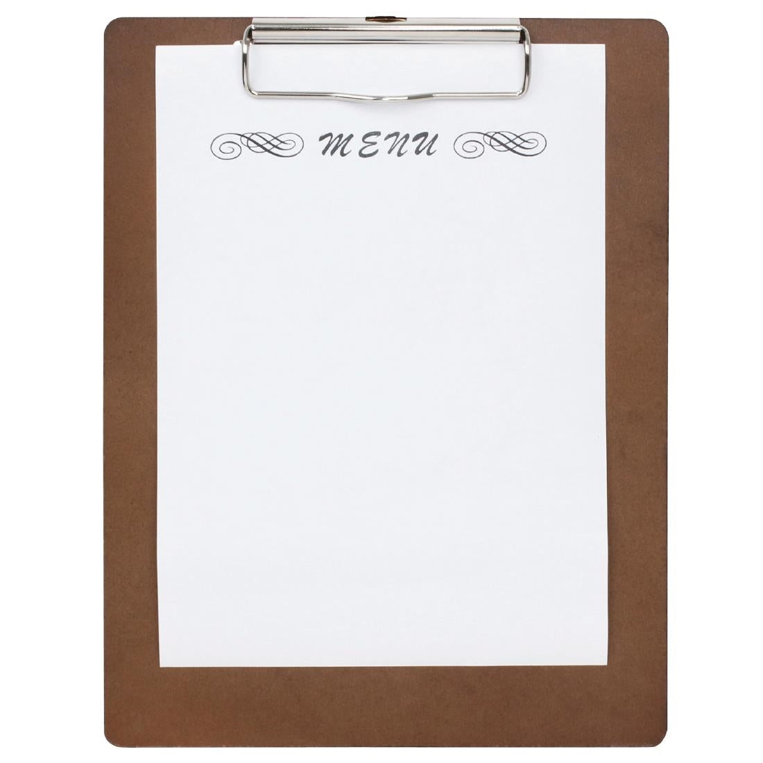Olympia A5 Wooden Menu Clipboards (10 Pack) - SA371