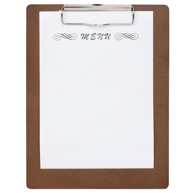 Olympia A5 Wooden Menu Clipboards (10 Pack) - SA371