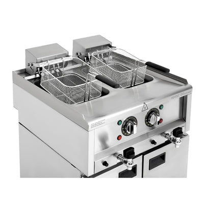 Buffalo 600 Series Free Standing Electric Fryer 2x 8Ltr - SA782