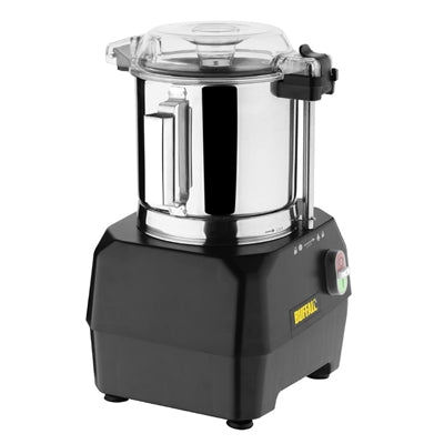 Buffalo 5Ltr Bowl Cutter and Veg Prep Attachment with 4x Discs - SA799