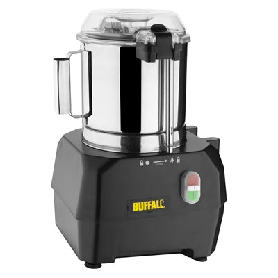 Buffalo 5Ltr Bowl Cutter and Veg Prep Attachment with 4x Discs - SA799