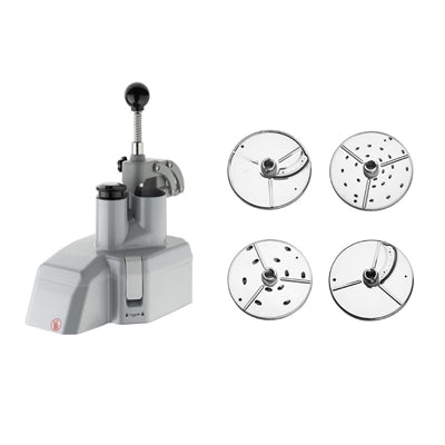Buffalo 5Ltr Bowl Cutter and Veg Prep Attachment with 4x Discs - SA799