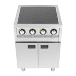 Buffalo 600 Series 4 Zone Freestanding Induction Hob 2x 3kW - SA807