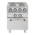 Buffalo 600 Series 4 Plate Electric Convection Oven Range - SA808