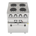 Buffalo 600 Series 4 Plate Electric Convection Oven Range - SA808
